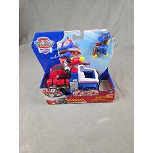 Paw Patrol Fire Rescue Chase with Figure Rescue Fire Cruiser Truck Launcher 2024